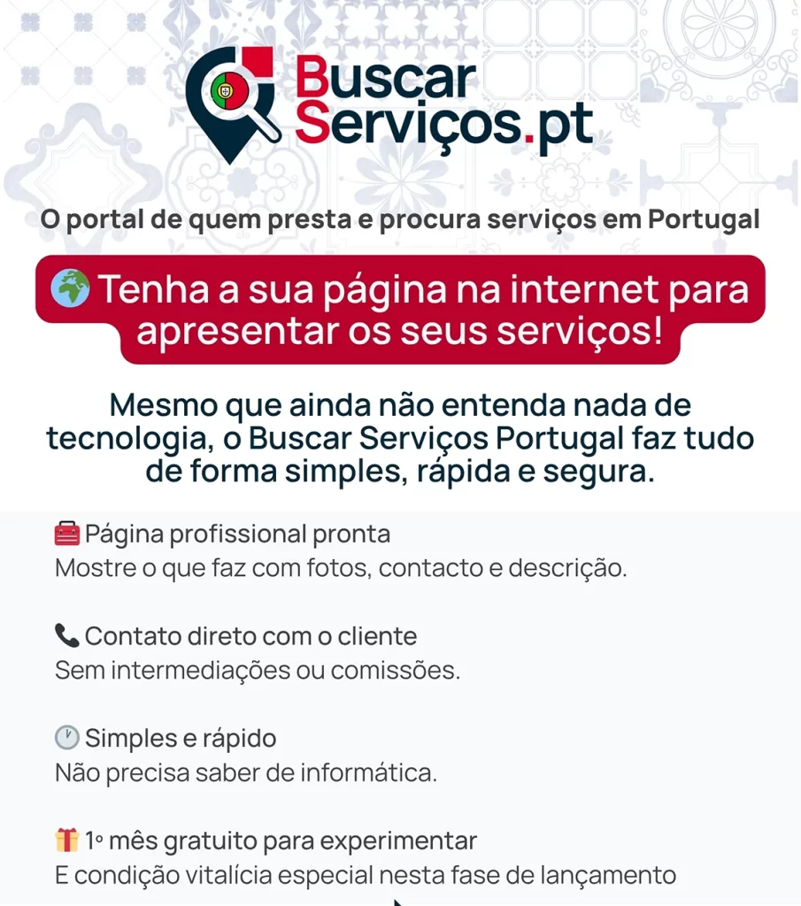Encontre serviços Buscar Serviços